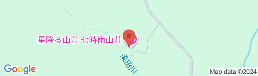 星降る山荘 七時雨山荘の地図