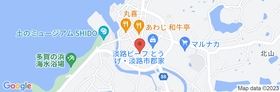 Cocolo GARDEN<淡路島>の地図