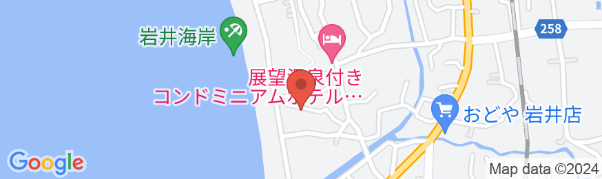 松山荘の地図