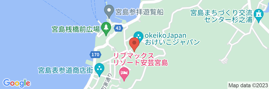 KIYOMORIの地図