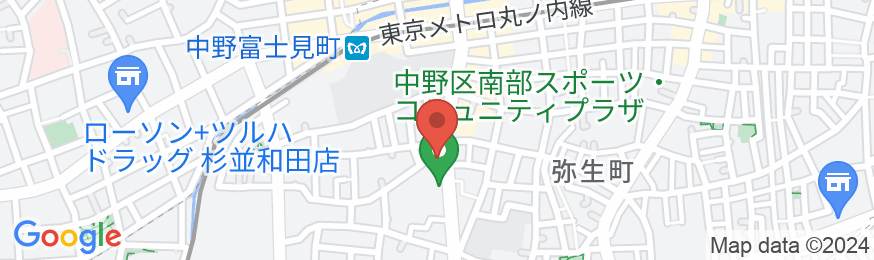 グリーンハウス中野富士見町の地図