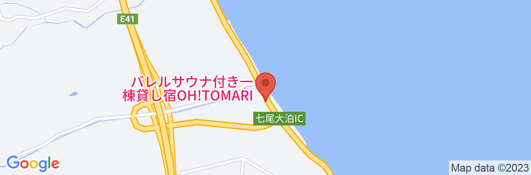 OH!TOMARIの地図