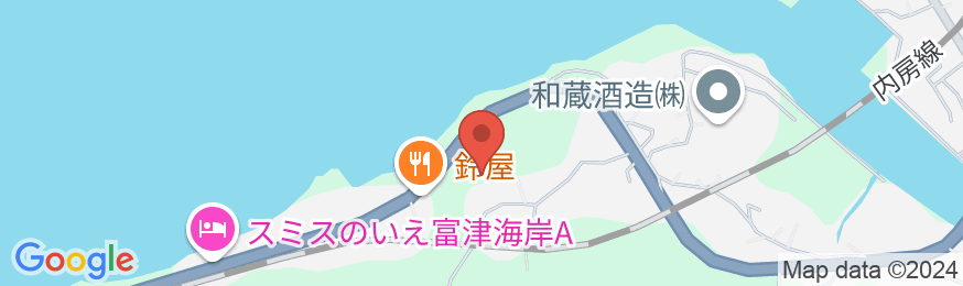 カプリハウスの地図