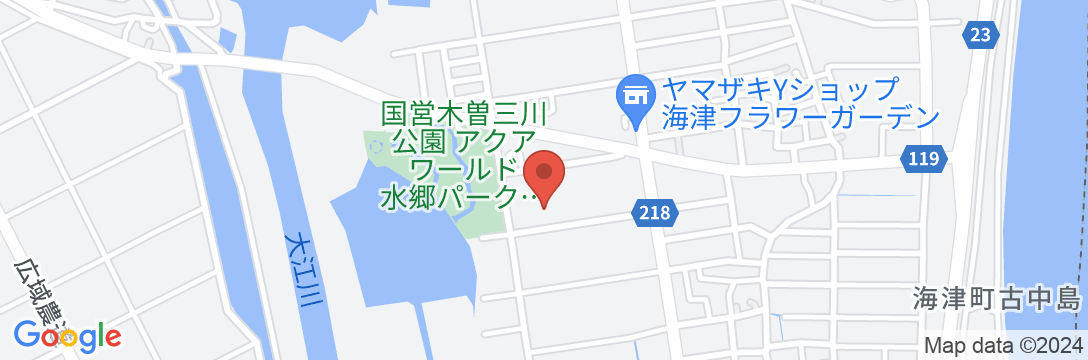海津温泉〜宙舟の湯〜の地図