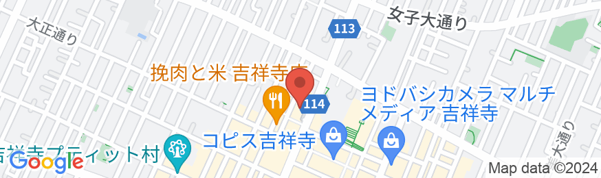 吉祥寺エクセルホテル東急の地図