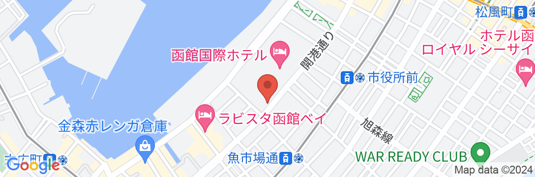 ラビスタ函館ベイANNEX(共立リゾート)の地図