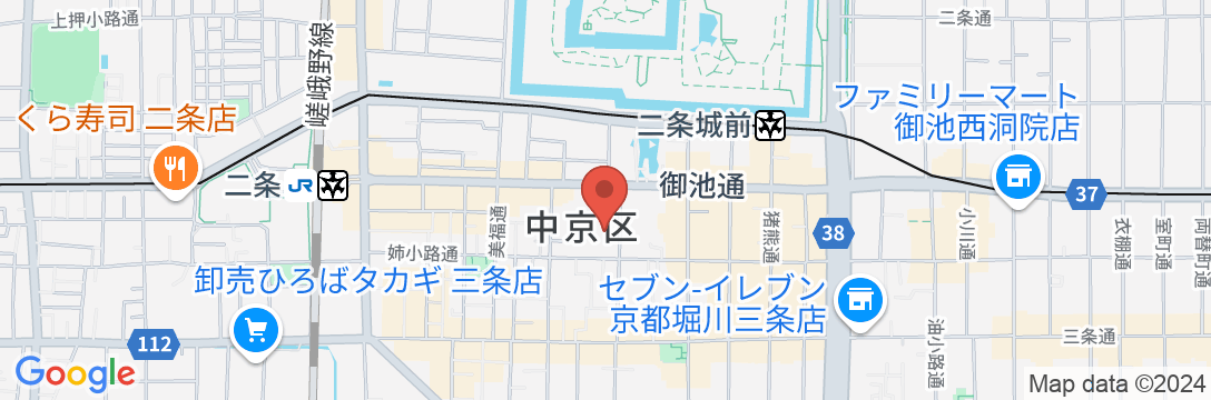 谷町君・星屋・神泉の宿の地図