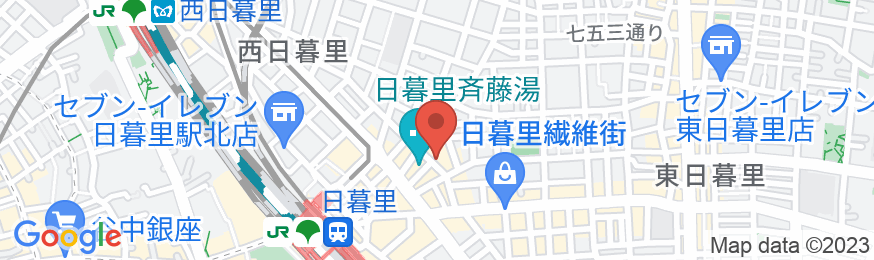 TokyoNEST Nipporiの地図