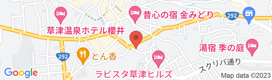 うり房旅館の地図