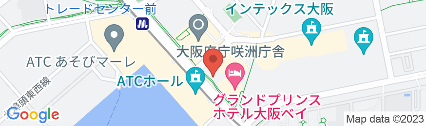 星野リゾート リゾナーレ大阪の地図