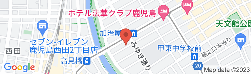 FAV HOTEL KAGOSHIMA CHUOの地図