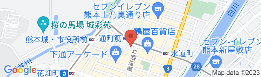 OMO5熊本 by 星野リゾートの地図