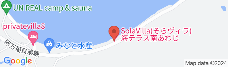 そらヴィラ 海テラス・南あわじ<淡路島>の地図