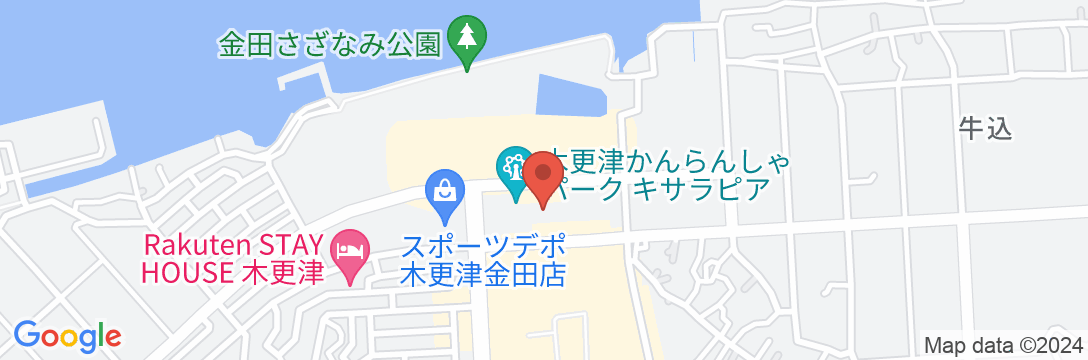 WILDBEACH木更津の地図