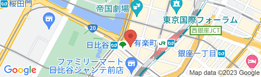 ザ・ペニンシュラ東京の地図