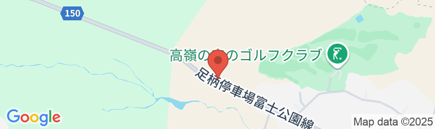 高嶺の森のコテージの地図