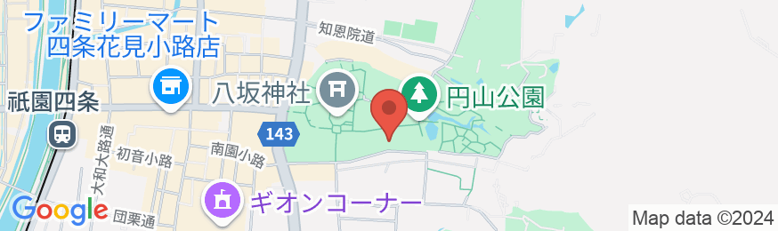 ホテル長楽館の地図