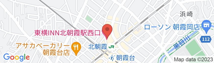 東横INN北朝霞駅西口の地図