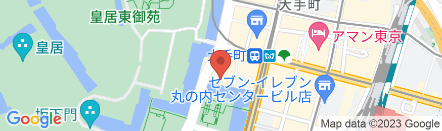 パレスホテル東京の地図