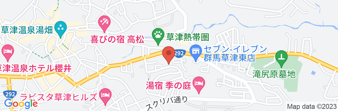 YAMAIROコテージの地図
