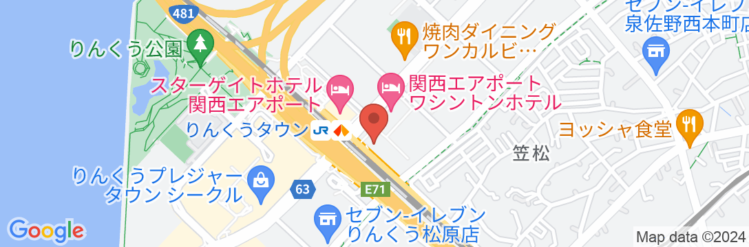 OMO関西空港 by 星野リゾートの地図