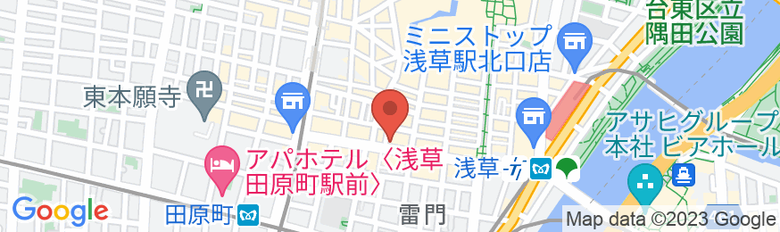 浅草セントラルホテルの地図
