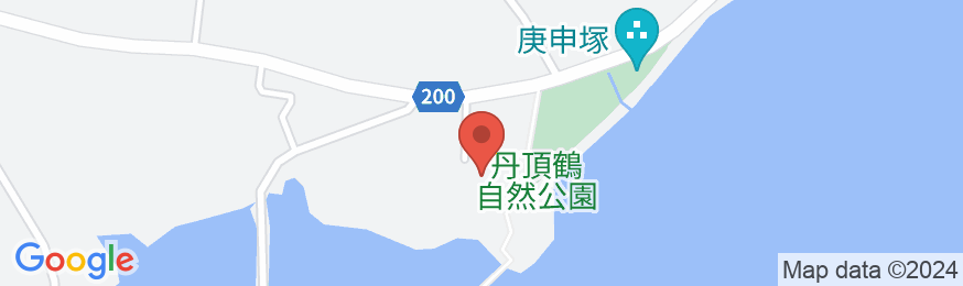 鶴の舞橋と岩木山 絶景の宿 つがる富士見荘の地図