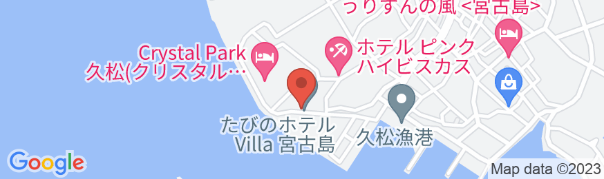 たびのホテルVilla宮古島<宮古島>の地図