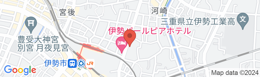 EN HOTEL Ise(エンホテル伊勢)の地図