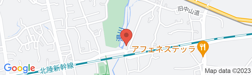 ツリーヴィレッジ軽井沢の地図