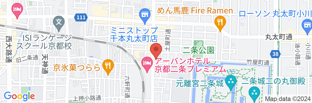 ラ・ジェント・ホテル京都二条の地図