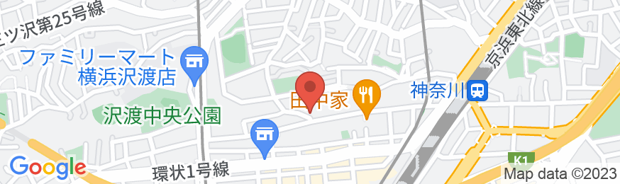 SUハウス横浜305/民泊【Vacation STAY提供】の地図