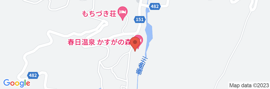 春日温泉自然体感リゾートかすがの森【Vacation STAY提供】の地図