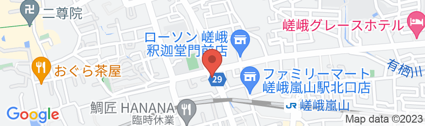 一棟貸切り宿 GuestHouse 嵯峨嵐山【Vacation STAY提供】の地図