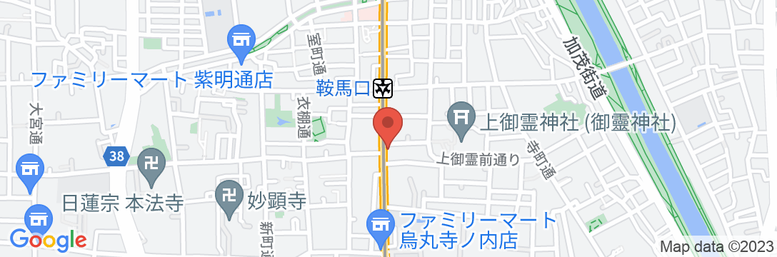 京都鞍馬イン【Vacation STAY提供】の地図