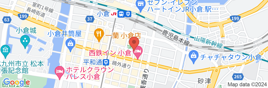 Rakuten STAY 小倉駅前の地図