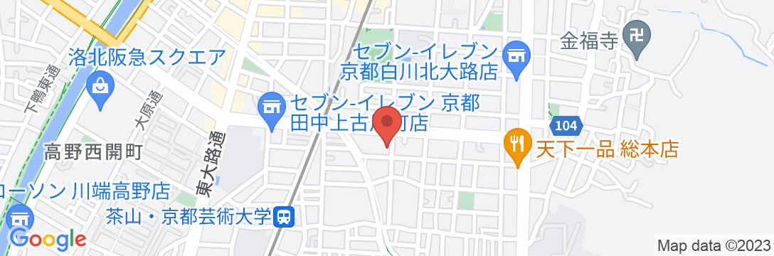 ゲストハウスヤナガワ/民泊【Vacation STAY提供】の地図