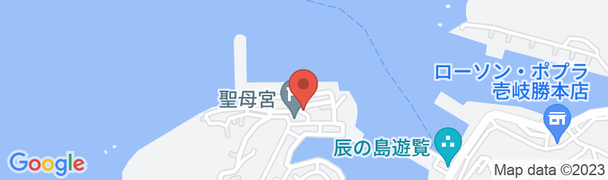 一棟貸しゲストハウス IKI HOUSE KATSUMOTOURA【Vacation STAY提供】の地図
