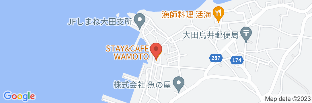 STAY&CAFE WAMOTO【Vacation STAY提供】の地図