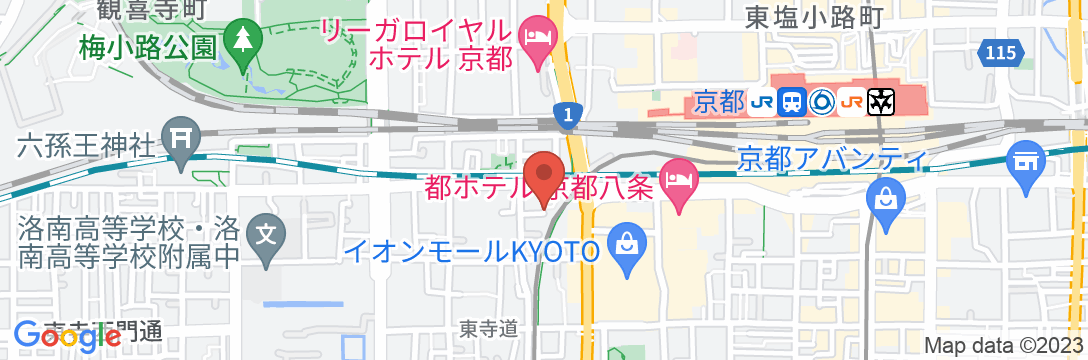 Lavita Kyoto【Vacation STAY提供】の地図