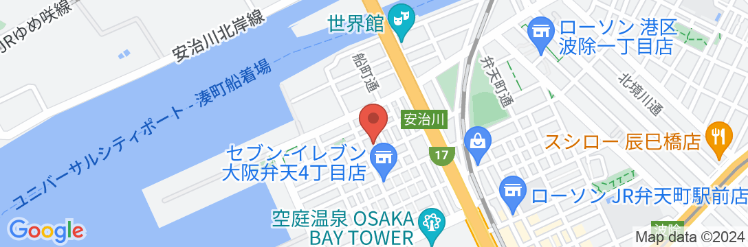 Lemon STAY 大阪市 弁天町駅/民泊【Vacation STAY提供】の地図