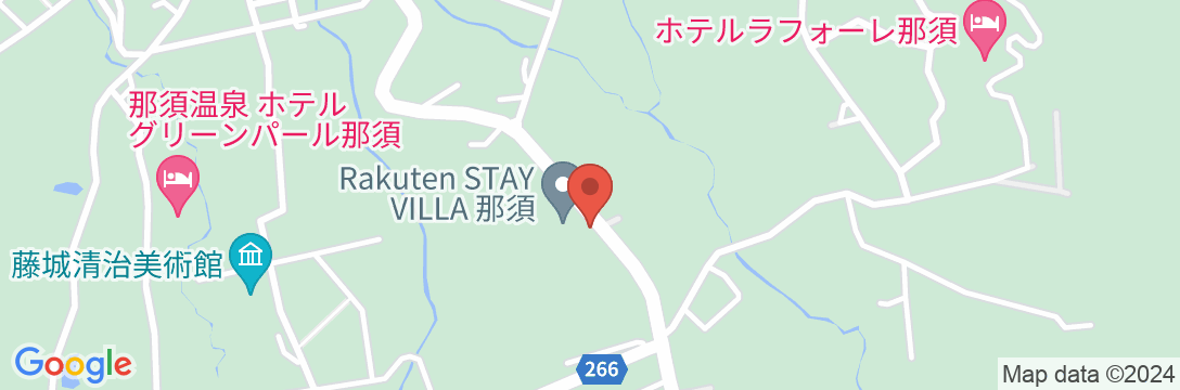Rakuten STAY VILLA 那須の地図