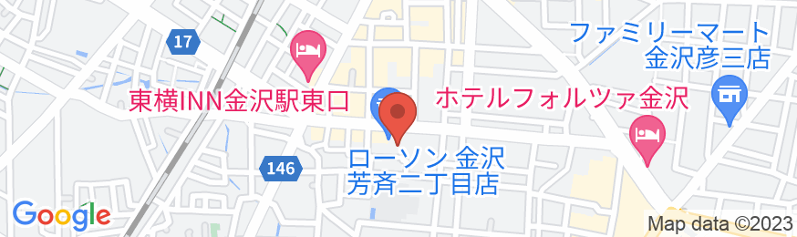 【金沢イン】一棟一日一組の女性・訪日外国人専用スマート型ホテル/金【Vacation STAY提供】の地図