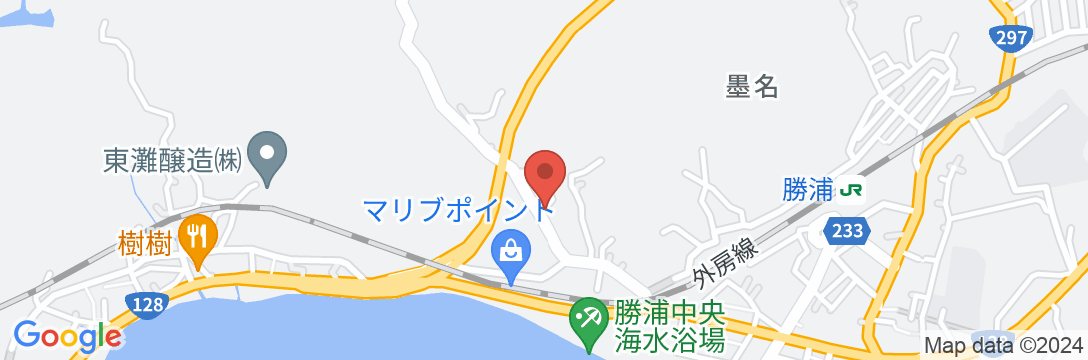 ダブルレインボーリゾート勝浦【Vacation STAY提供】の地図