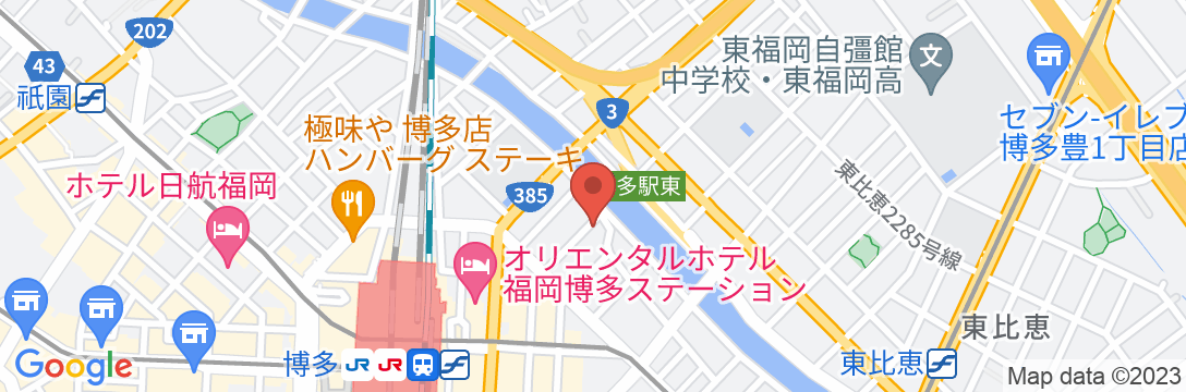 Residence Hotel Hakata 1【Vacation STAY提供】の地図