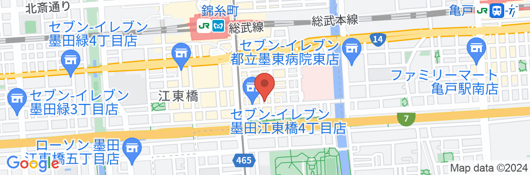 wind house 錦糸町/民泊【Vacation STAY提供】の地図