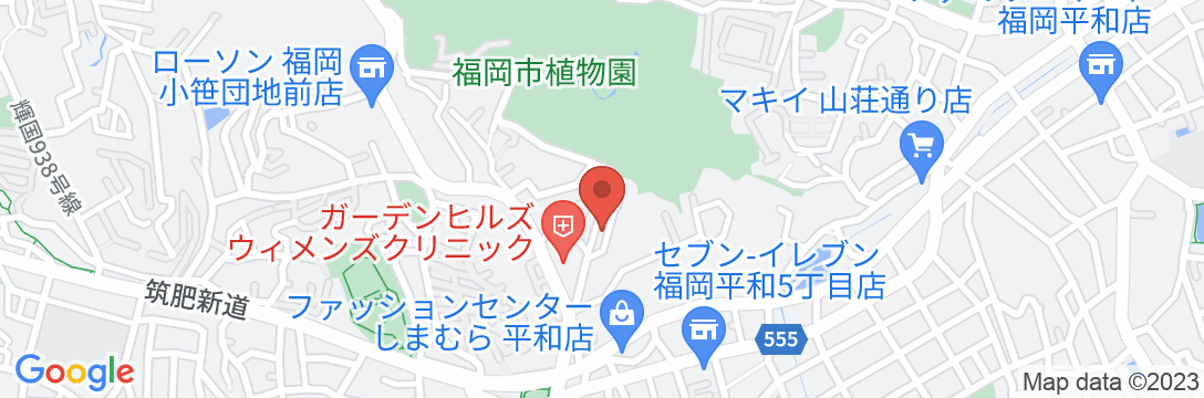 ガーデンハウス小笹/民泊【Vacation STAY提供】の地図