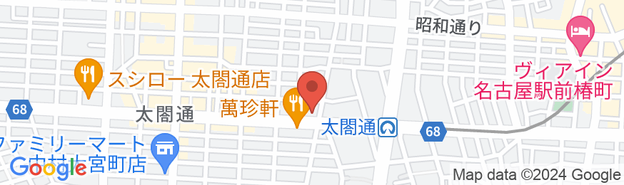 グランディール名駅/民泊【Vacation STAY提供】の地図