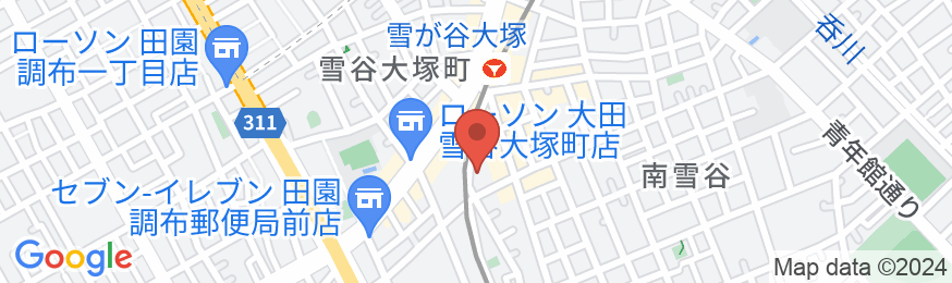 オアシス南雪谷/民泊【Vacation STAY提供】の地図