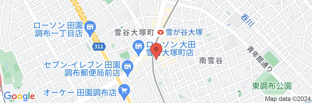 オアシス南雪谷/民泊【Vacation STAY提供】の地図